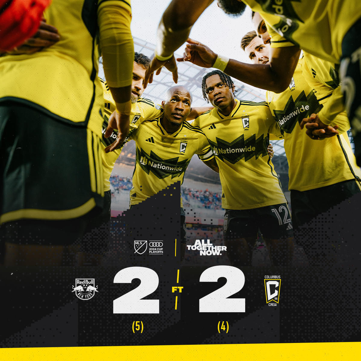 Our season comes to an end. 

#Crew96 | #RBNYvCLB