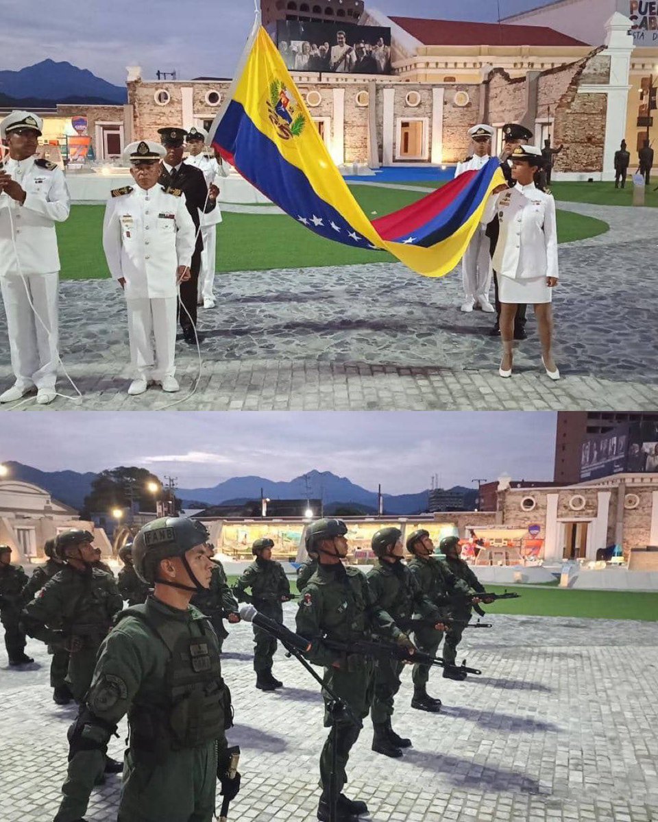 🔁 RT || GJ. <a href="/dhernandezlarez/">GJ. Domingo Hernández Lárez</a>: Para nosotros, desde todos los rincones de la patria, izamos nuestras banderas al cielo para rendir honores y recordar nuestro compromiso jurado de independencia o nada !

#IntegrarEsVencer