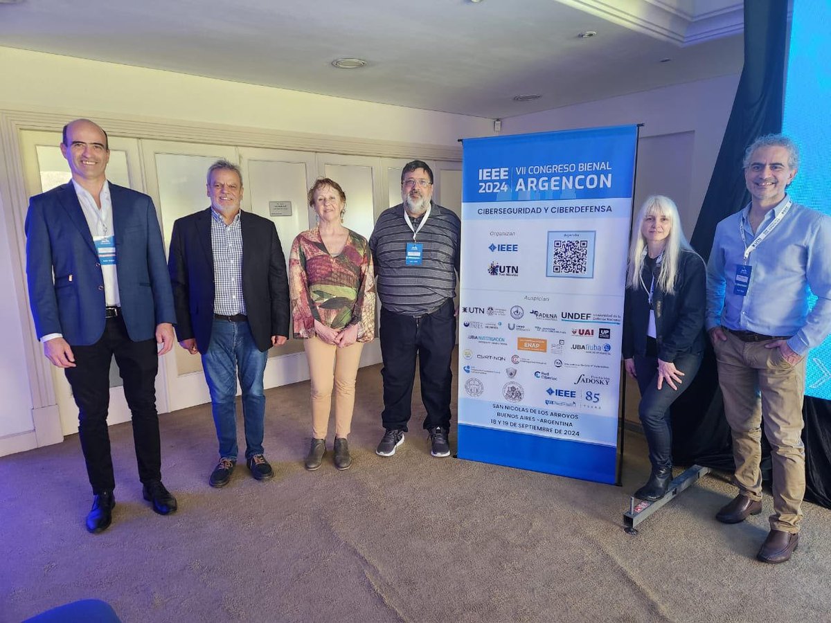 Periodista por un día: espacio de la SCA, ANCBA y el IEEE GTC
Tema de esta semana:Los especialistas en seguridad se reunen en San Nicolás

r9.ieee.org/argentina-cis/…