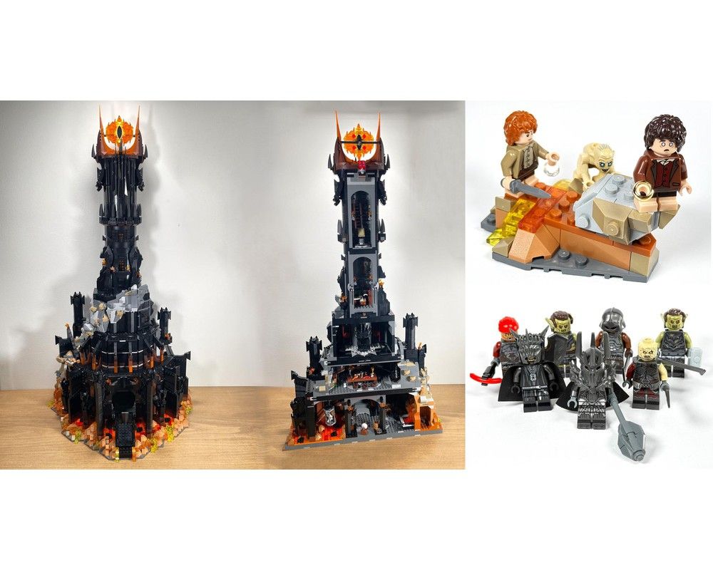 Rebrickable's tweet photo. Review: 10333-1 - The Lord of the Rings: Barad-dûr https://t.co/sibuQtwvPT https://t.co/BiRvde7hxR