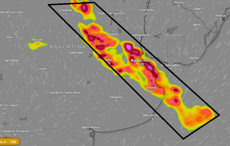 Tiempo_AMBA's tweet photo. #AlertaTormenta
Mañana desde mediados de la mañana aproximadamente estará llegando una linea de inestabilidad que puede dejar algunas tormentas localmente fuertes y ráfagas de hasta 70/80km/h si organiza en forma de linea como debería hacerlo, situación tipica de la epoca y nada grave, ante esto hay alerta amarilla oficial (naranja mas sobre el centro / costa de la provincia, donde ahi se esperan fenómenos de mayor intensidad), las condiciones mejoraran rapidamente desde mediados de la tarde.