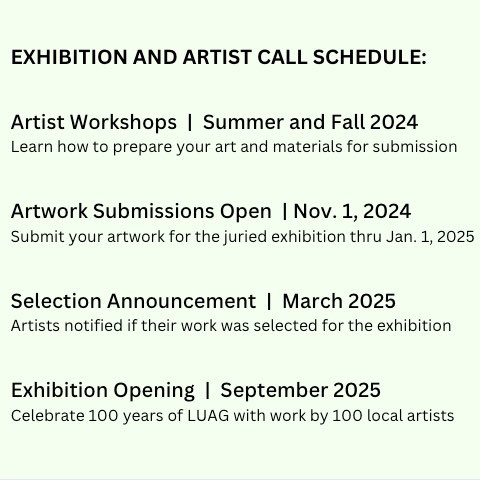 ✨🖼✨CALLING ALL LOCAL ARTISTS! We want to hear from you! Accepting works through January 5, 2025.