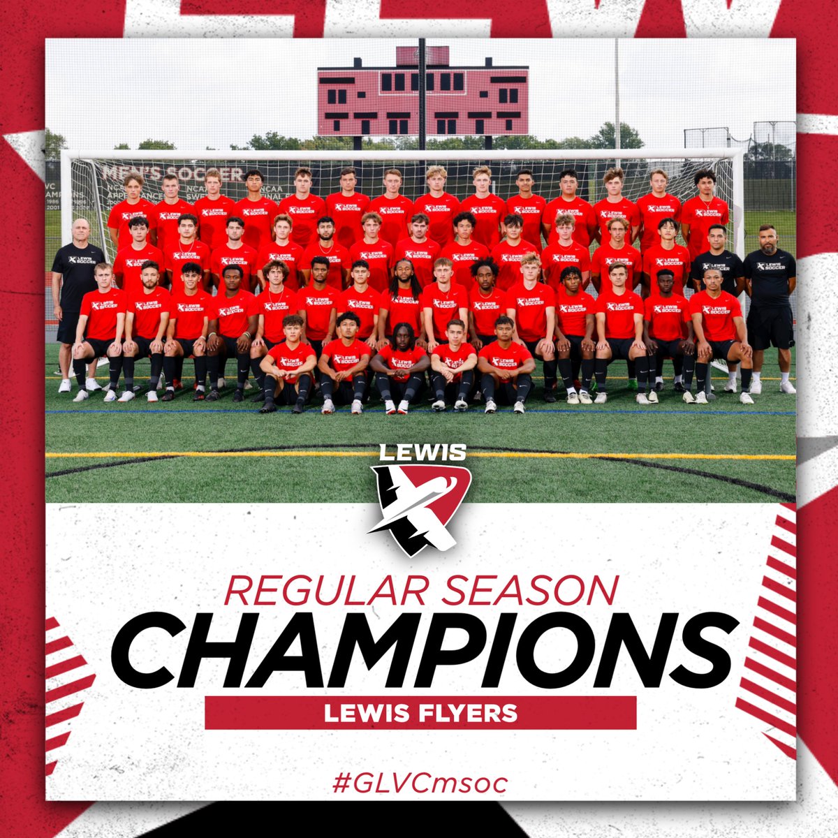 ⚽️ 𝑅𝐸𝐺𝑈𝐿𝐴𝑅 𝑆𝐸𝐴𝑆𝑂𝑁 𝐶𝐻𝐴𝑀𝑃𝑆

Following its road win over UIS today, <a href="/LewisMSoccer/">Lewis Men's Soccer</a> collects its first #GLVCmsoc regular season title since 2010 🏆