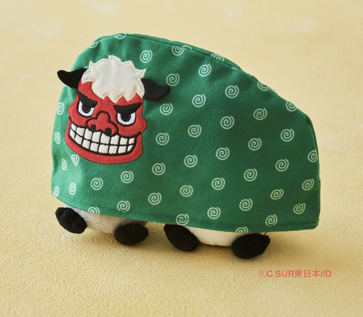 11/21新発売予定の【年賀ぐるみ・獅子舞あそび】。中には可愛い表情の