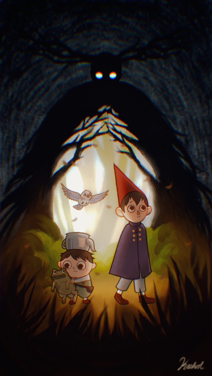 kaehrol's tweet photo. Happy 10 Years to my favorite show 🎃🐸🍂 and that's a rock fact!
#overthegardenwall10thanniversary #overthegardenwall #OTGW https://t.co/RHX4WfsQtd
