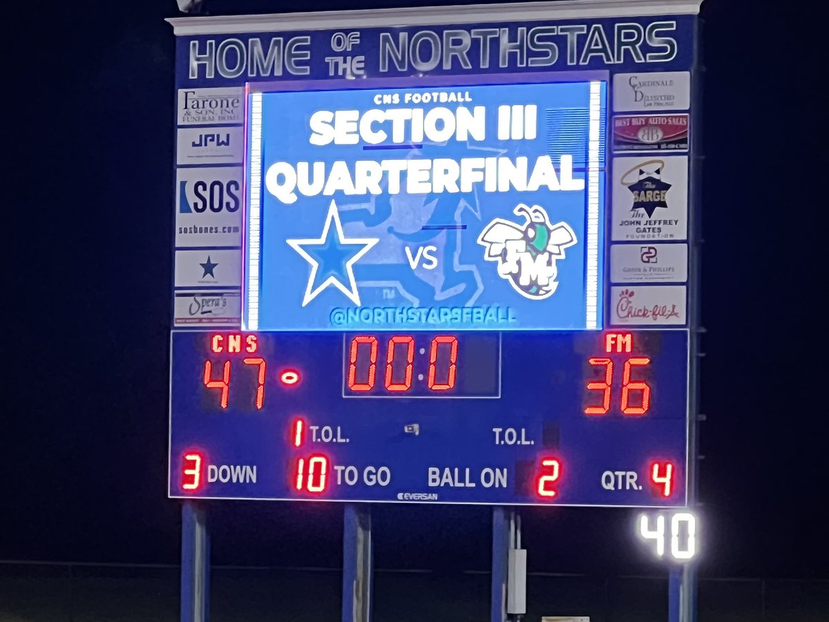 Jakob_Purdy's tweet photo. Big win on Friday against Fayetteville-Manlius.  @Northstarsfball https://t.co/tW4FDtYoOQ