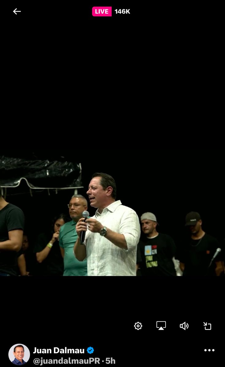 juancpedreira's tweet photo. 8:08pm — 185,542 personas sintonizadas al mensaje de @juandalmauPR https://t.co/9HLawfZ9WH