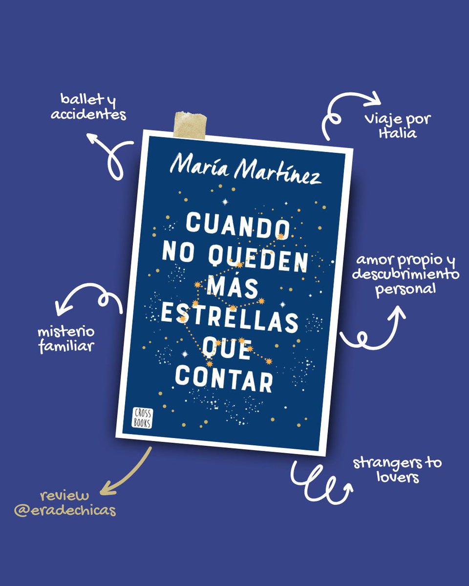 Eradechicas's tweet photo. Te recomendamos: Cuando no queden más estrellas que contar ✨

Una historia para las que han elegido su propia familia 💛

#cuandonoquedenmasestrellas #booklover #girls #slay #chile #eradechicas https://t.co/XUXC0A4seJ