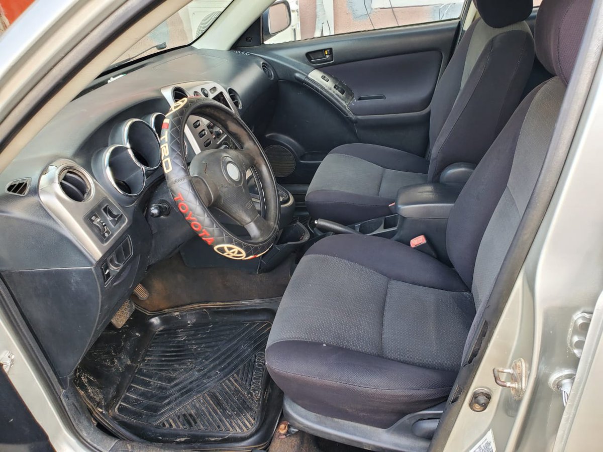 Emsotec_Autoz's tweet photo. Registered 2004 Toyota matrix with excellent body, sound engine &amp; gear, AC is 💯%, buy &amp; drive. 

✅ 3.3m
 ✅ Amuwo Odofin 
✅ 08063178870

Davido | pentagon | Valencia Yorubas | Pinovibes | #verydarkman | Bobrisky | Treason | Peter Obi | Tinubu | Tiwa | Arewa | Buhari | Lookman https://t.co/BTO9q8EZZg