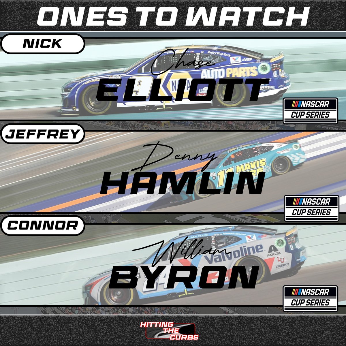 Here is our ONES TO WATCH for the Xfinity 500. How did we do?

These picks were made before Stage 1 of the race began. We swear we are not cheating.

#NASCAR | #nascarplayoffs