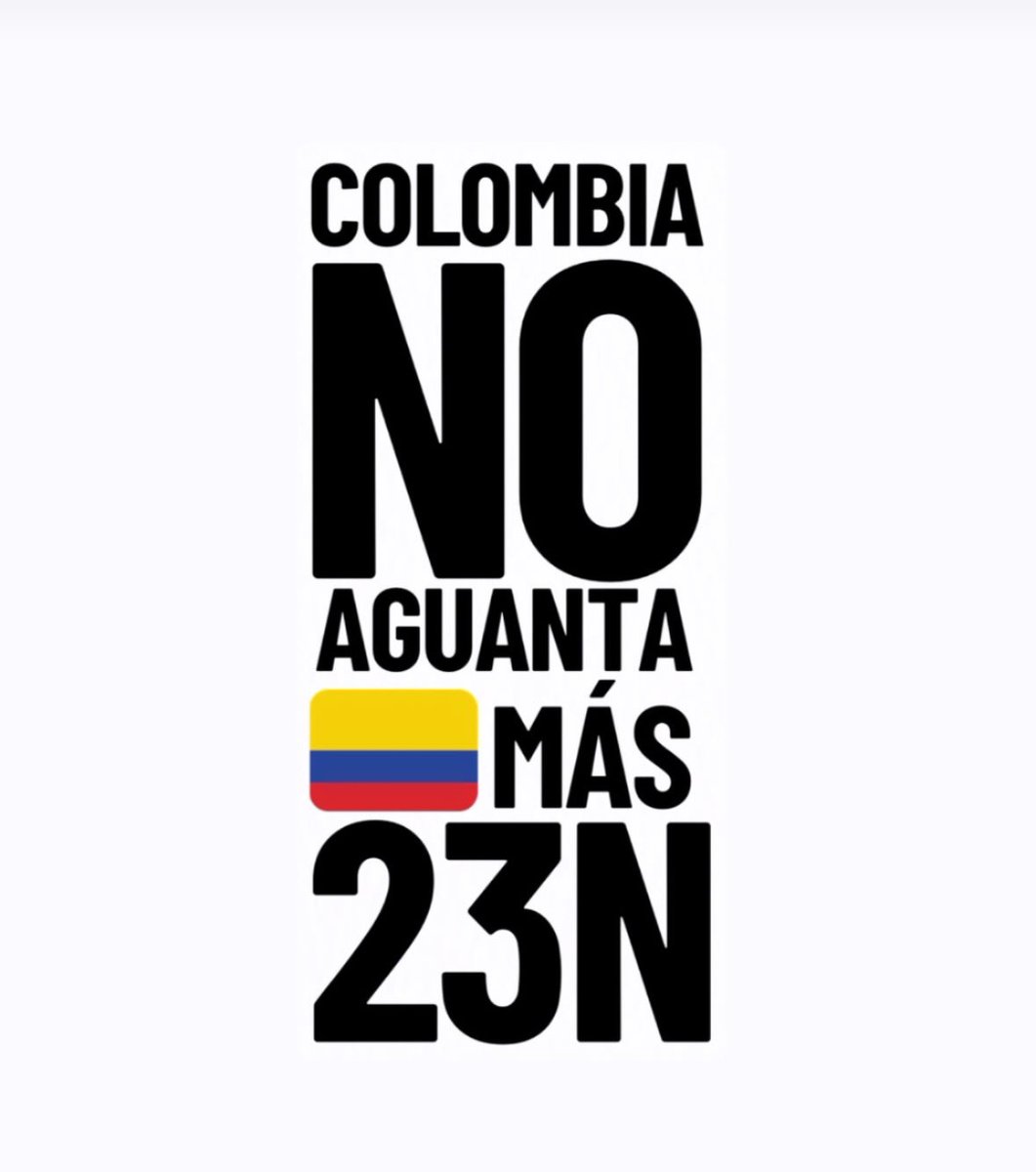 Más que nunca debemos acompañar a  Vicky Dávila victima de persecución y a Jaime Arizabaleta en la Marcha del 23 de Noviembre por Colombia 

Faltan 20 días  

Quién más estará allí  ? 🙋❤️

A diario lo vamos a recordar 

#TodosALaCalle23N
#EstamosContigoVicky