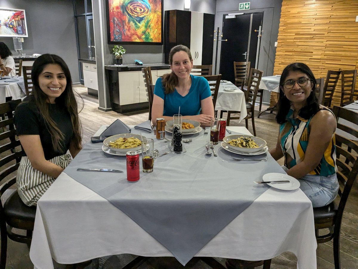 Megan Rybarczyk (@meganrybarczyk) on Twitter photo Out and about in Gaborone the eve before the pre-conference workshops for #AfCEM24 with <a href="/bougiesandboba/">Priya Arumuganathan</a> and <a href="/RmaahMemon/">Rmaah Memon, MD</a> Out and about in Gaborone the eve before the pre-conference workshops for #AfCEM24 with <a href="/bougiesandboba/">Priya Arumuganathan</a> and <a href="/RmaahMemon/">Rmaah Memon, MD</a>