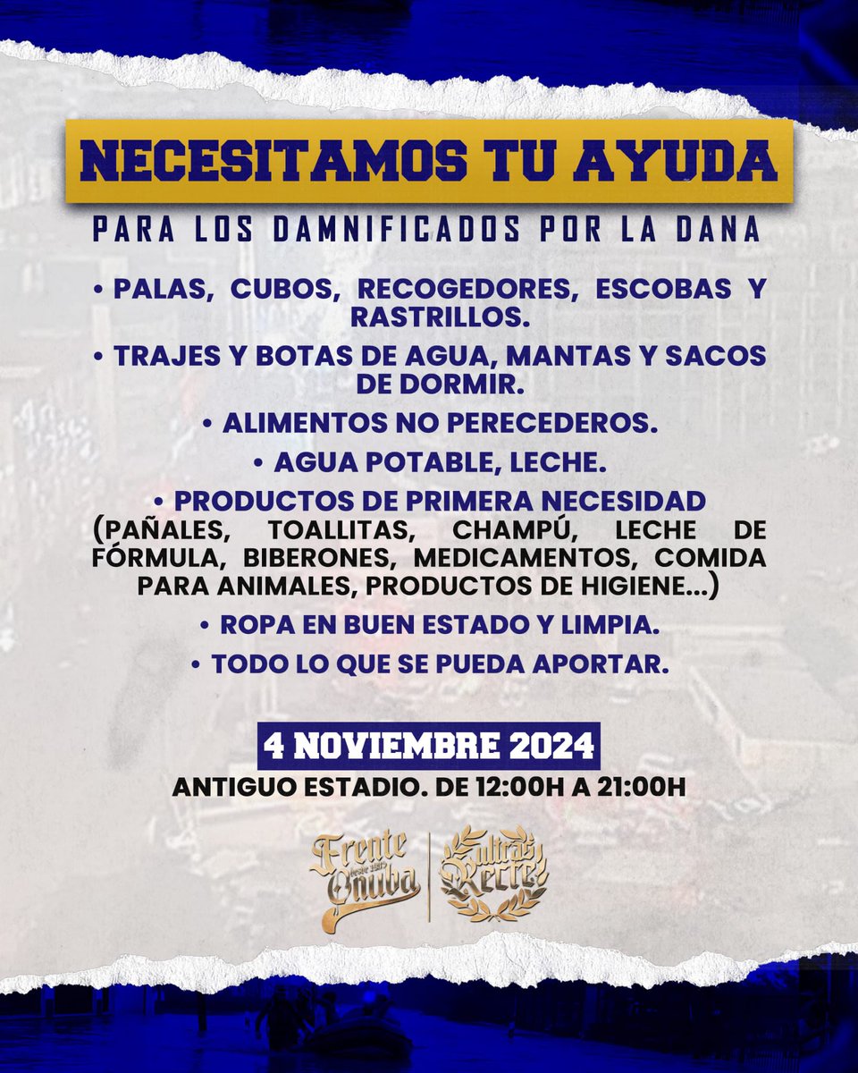 No duden en contactar con nosotros para organizar toda ayuda. Si quieres colaborar desde Huelva y no sabes cómo, podemos asesorarte.
En breves salimos.
¡Huelva ea solidaria!