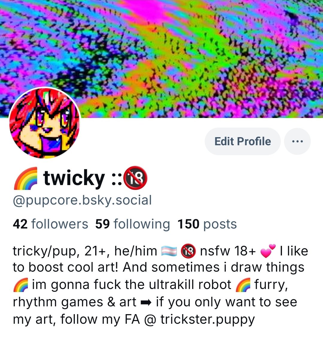 puppycore_'s tweet photo. I've been only yapping here, lately, so come find me~!

It really feels like twt but way better, no shitty ads and it's been really chill, lots of artists and fans, it's nice and cozy and I don't feel angry when I open it 💜 https://t.co/3XP1zPw6J5
