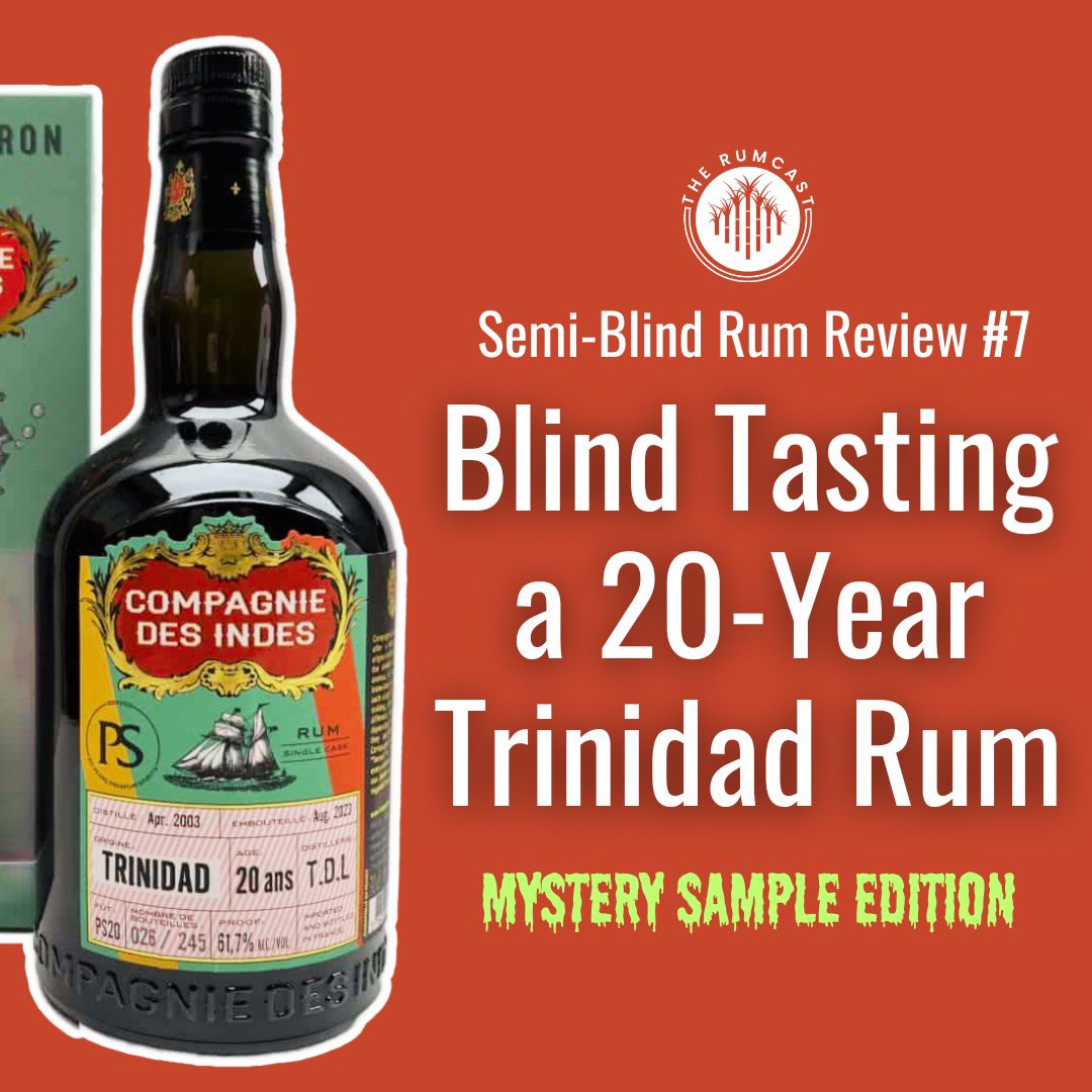 We’re back with our semi-blind reviews series — but with a twist! 
In this mystery sample edition, both of us have no idea what the identity of this rum is before diving in headfirst for a review.