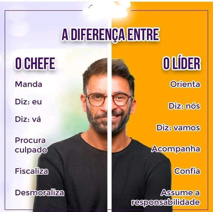 OMIuminados's tweet image. A DIFERENÇA ENTRE CHEFE E LIDER.

#chefe #Lider