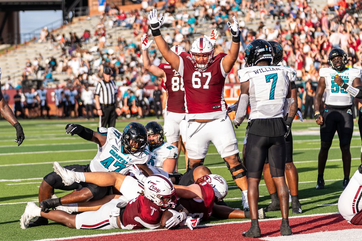 Troy Trojans Football 8x⚔️ tweet media