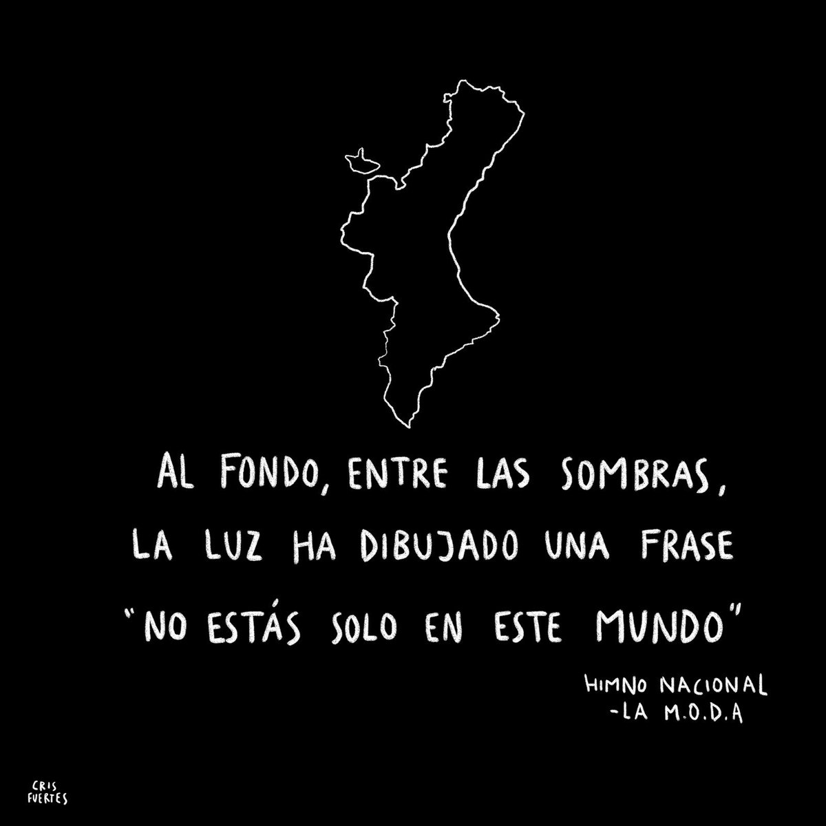 crisfuertes__'s tweet photo. Todo mi corazón y mis pensamientos están con Valencia. Estoy orgullosa y emocionada con la gente, con el pueblo que habita (que habitáis, que habitamos) este país. https://t.co/AXb38MOyNE
