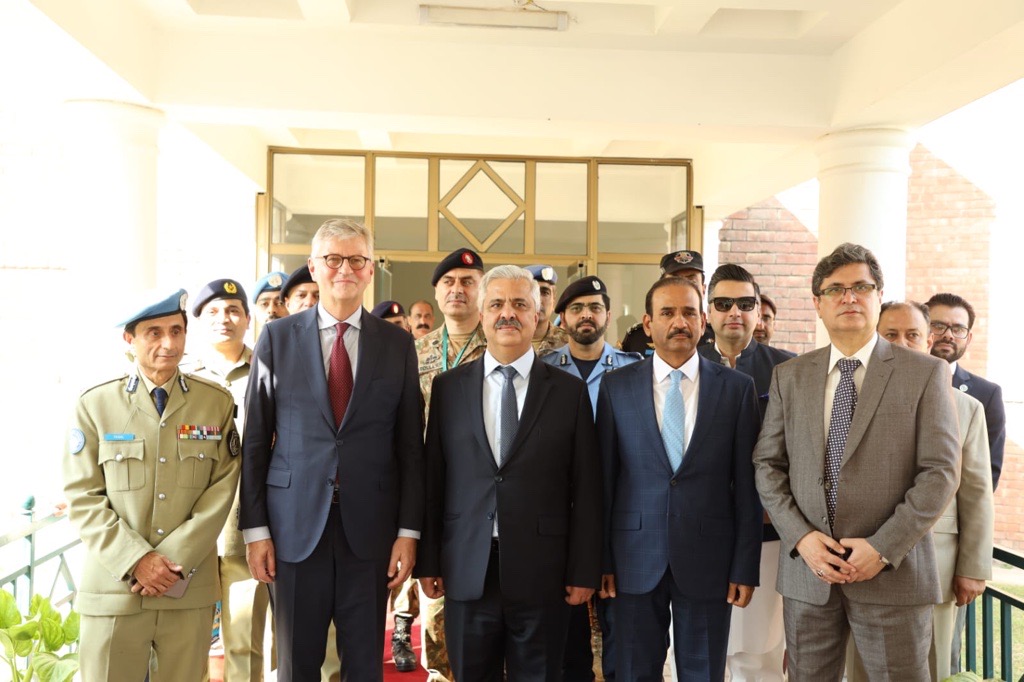 Lacroix_UN's tweet photo. At the @28iaptcpak in Islamabad, I conveyed my deep gratitude to Pakistani officials for the country’s outstanding contributions to peacekeeping. 
Looking forward to continue strengthening this important partnership. @UNPOL @UN @PakistanUN_NY https://t.co/8MD9CK1pn1