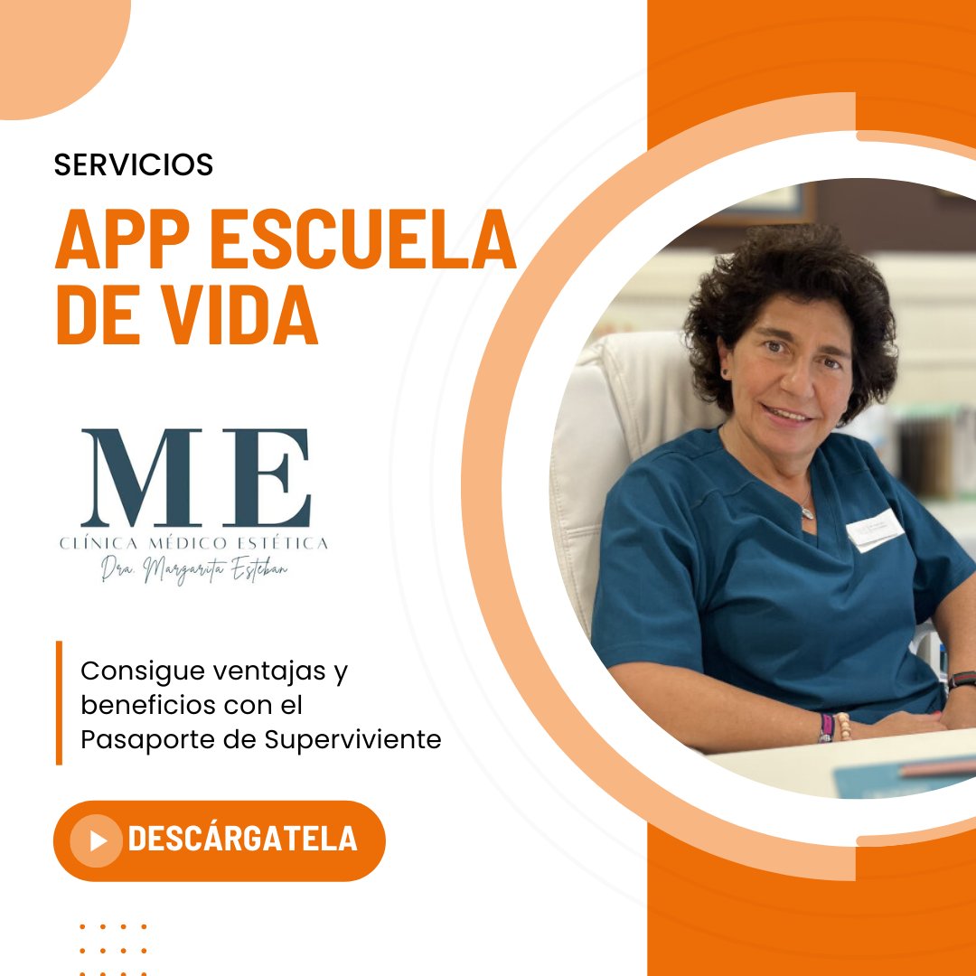 fundacionsi's tweet photo. 👩‍⚕️La Clínica ME @MaguiEsteban  , especializada en medicina estética y del bienestar del paciente oncológico, forma parte de los Servicios de la App Escuela de Vida. https://t.co/i5QHkC4sUW