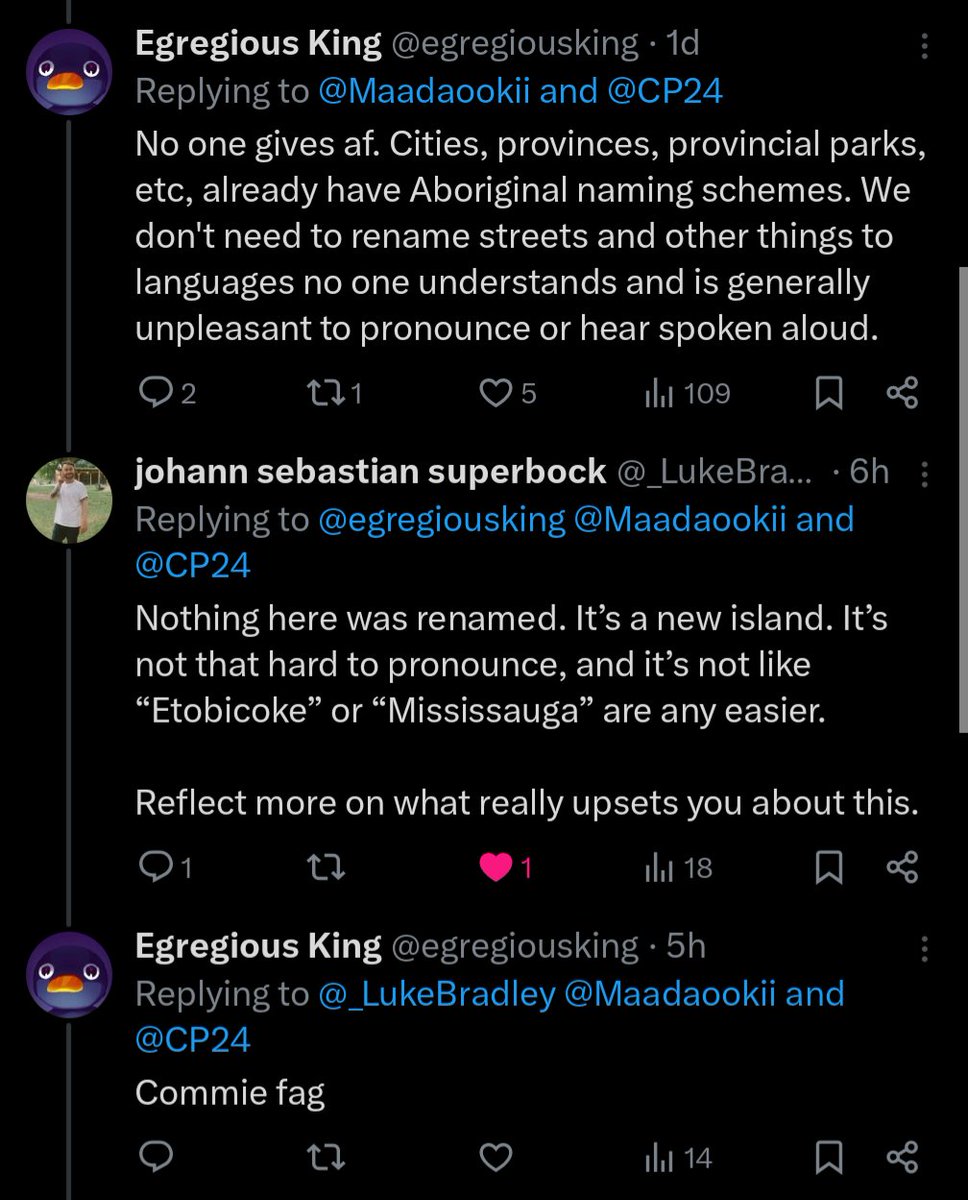 SethLikesTrains's tweet photo. @egregiousking @_LukeBradley @Maadaookii @CP24 Show me the receipts of where they called you a commie. https://t.co/IG31rFpXJi