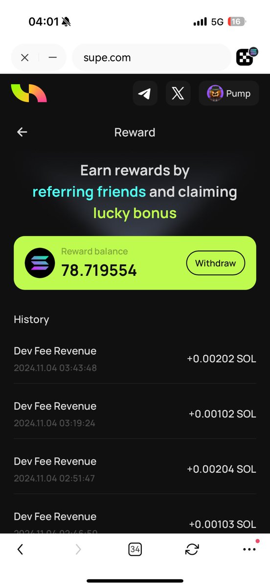 supe_pumpkin's tweet photo. When the batch trading function is launched, I will buy all my income into Pumpkin NFT. So far, the income is still in my reward wallet, and I have not withdrawn a single SOL. I believe that those who hold on to the end will get some surprises, and there will be more 👀

Although I haven't posted on Twitter, I've been hanging out in the early player community and am observing everyone's feedback on the Pumpkin Community 🔥

Pumpkin to the king of NFT 🎃