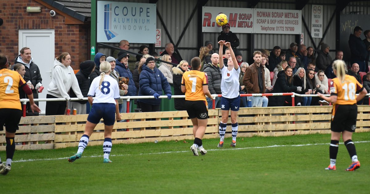 Good entertainment this afternoon down Longridge way where Bradford squeezed past PNE women in the FA Cup. Some good possession and attacking play by North End but it wasn't to be.