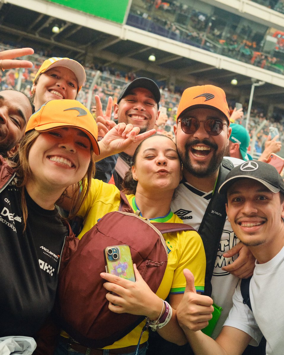 McLarenF1's tweet photo. The dedication and support shown by you all this weekend has been next level. Obrigado, Brazil. 🧡🇧🇷

#BrazilGP #FansLikeNoOther https://t.co/ngSYaTfFCW