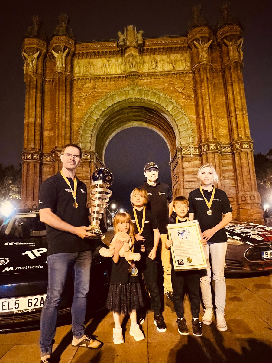 80edays (@80edays_en) on Twitter photo They did it!!! They drove around the world in electric cars!
They made it to the finish line! 
We will tell you the details separately!
For now, let’s celebrate! 
@tesloukolemsveta
#arountheworld #80edays #tripinelectriccar They did it!!! They drove around the world in electric cars!
They made it to the finish line! 
We will tell you the details separately!
For now, let’s celebrate! 
@tesloukolemsveta
#arountheworld #80edays #tripinelectriccar