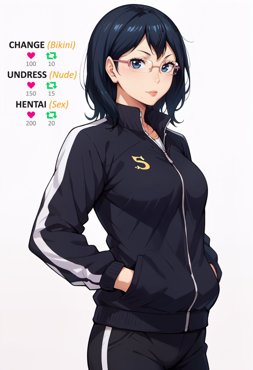 WaifuScans's tweet photo. Kiyoko Shimizu [Haikyuu!!] - Undress Challenge! https://t.co/M35zKANLwk