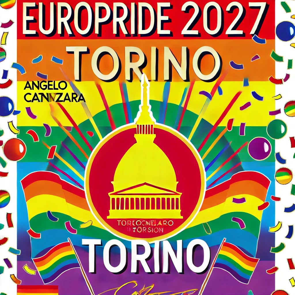 🏳️‍🌈 È ufficiale: #Torino sarà la città ospitante dell’#EuroPride2027 !Un’occasione straordinaria per celebrare inclusione, diversità e diritti della comunità #LGBTQIA in tutta Europa. Torino si prepara ad accogliere persone da ogni angolo del continente per un evento storico! 🌈✨