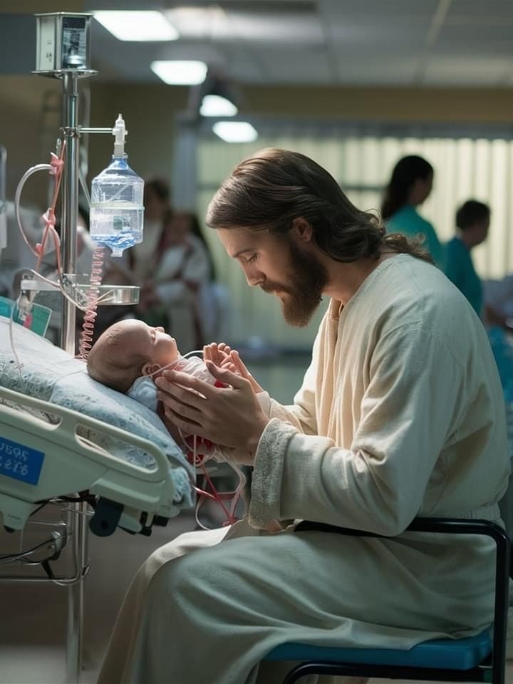 Mãe. 
Eu vou curá-lo.
Confia em mim.