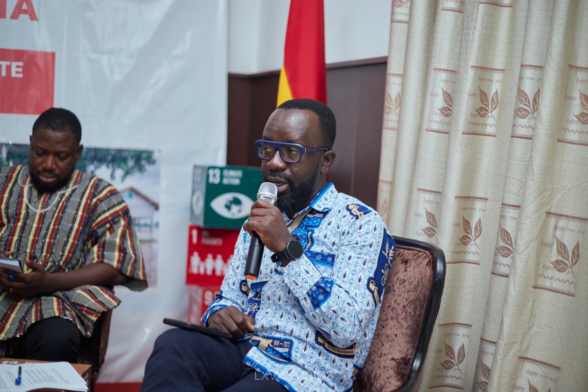 RMYendao's tweet photo. How can climate info boost disaster management in Ghana? Insights from our July panel discussion! #ClimateChange #DisasterManagement
@UNDRR
 @UNICEFGhana 
@gayoghana 
@UNEP https://t.co/Umy3Em2QDS