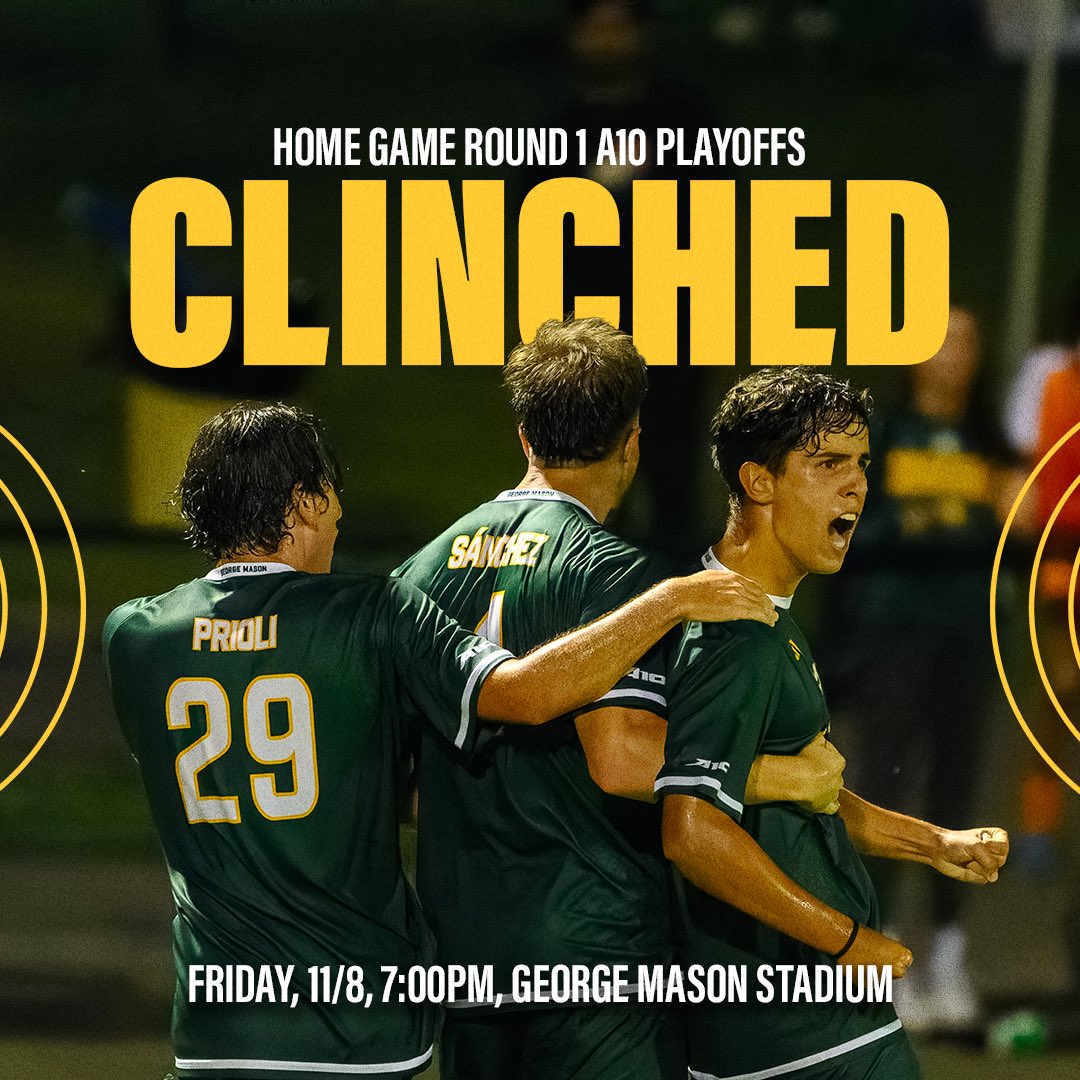 George Mason Men's Soccer tweet media
