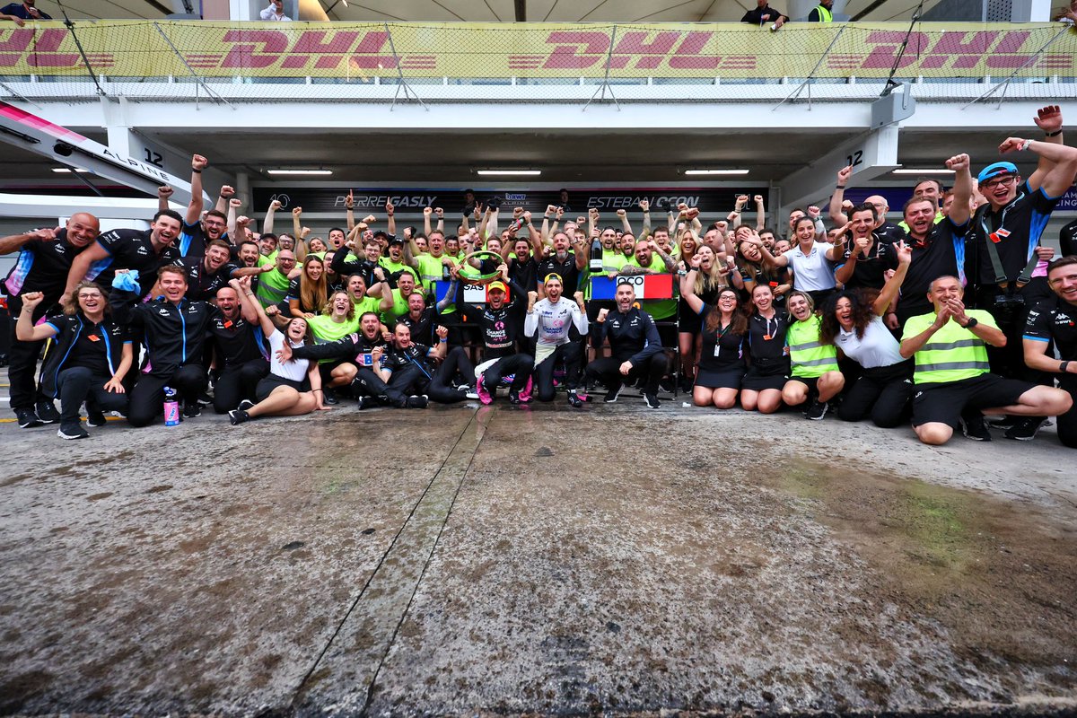 BWT Alpine Formula One Team tweet media