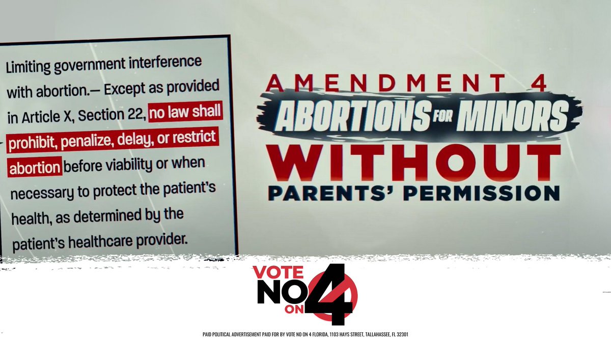 Vote No on 4 FL tweet media