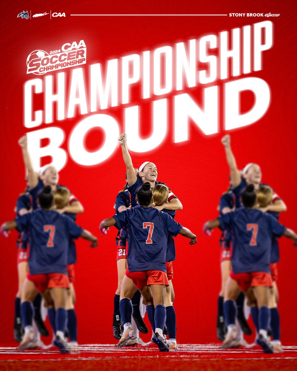 CHAMPIONSHIP BOUND 🔥

Stony Brook will face Monmouth on Saturday, November 9 at 7 p.m. in the CAA Final.

🌊🐺 x #CAASoccer