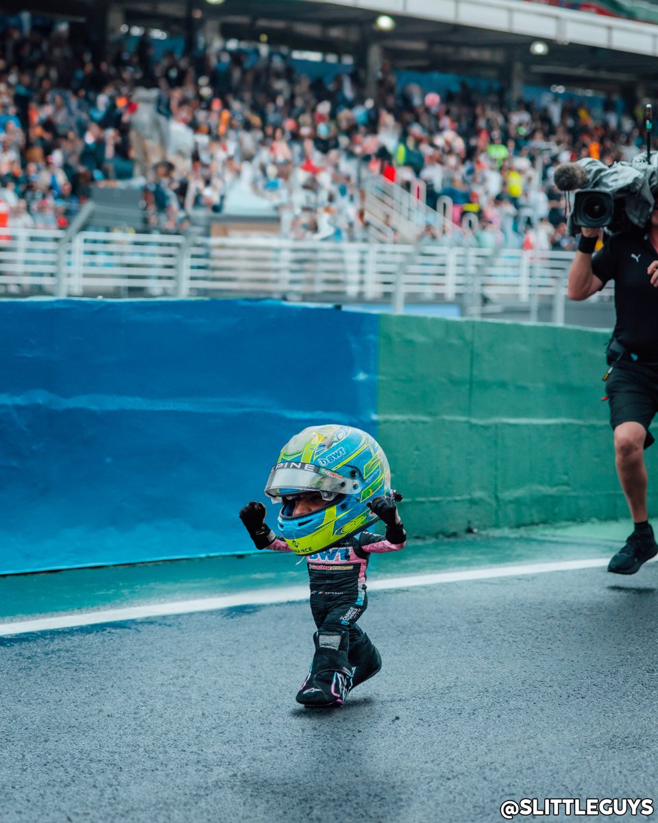 slittleguys's tweet photo. Estie Bestie is on the podium baby! 😂

@OconEsteban  @AlpineF1Team https://t.co/CBbOKRCW8u