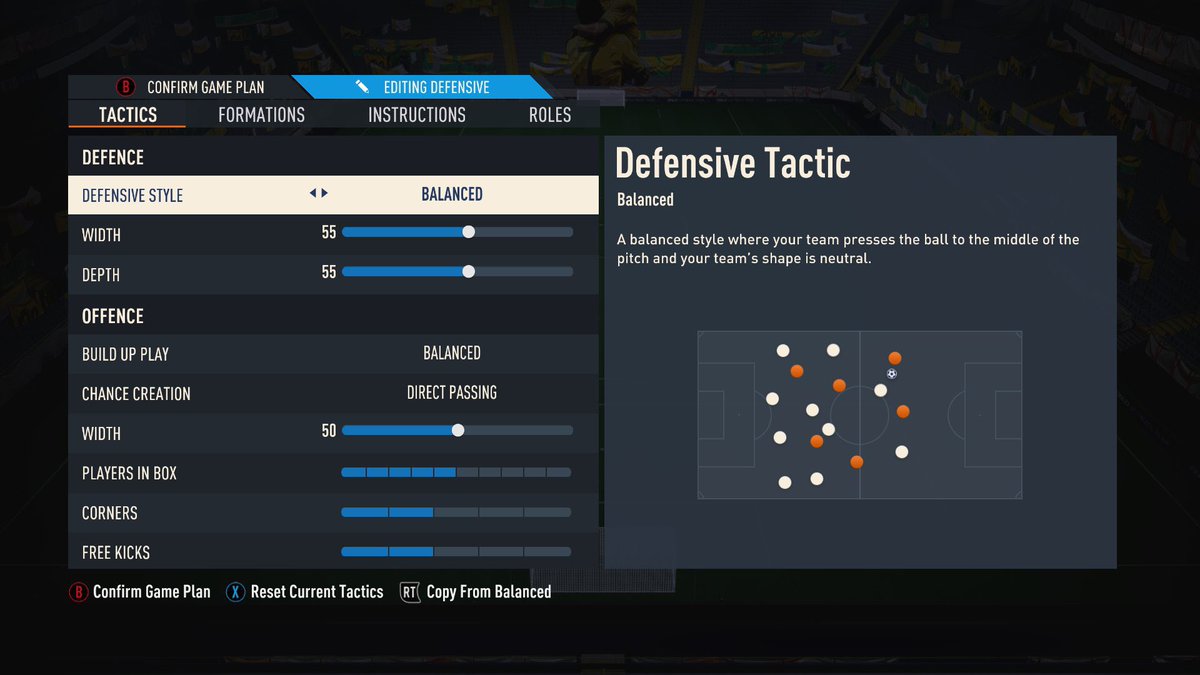 FIFA22_INFO's tweet photo. Unpopular opinion 

Old custom tactics > New tactics ✅ https://t.co/O0s0OdZnAn