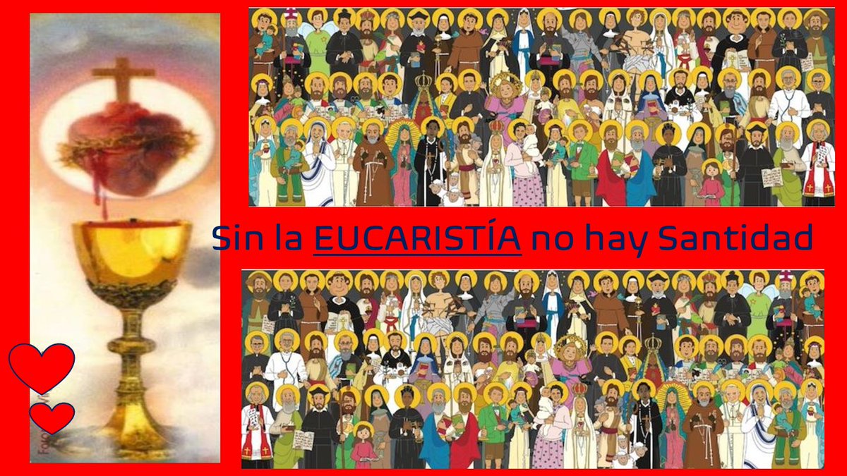 "En los Santos se manifiesta el triunfo de la Gracia del Espíritu Santo, porque cuando ÉL corona sus méritos, está coronando sus propios Dones. La belleza de los Santos es una Alabanza al Espíritu Santo, que se lució embelleciendo sus vidas". Nuestra vocación es la SANTIDAD! 😇