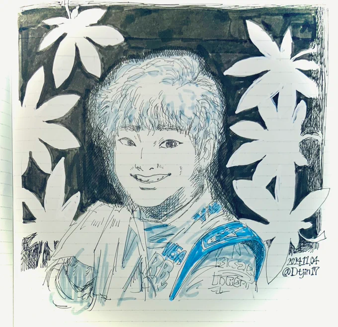 #YukiTsunoda #YT22 #drawing #おきらくがき 