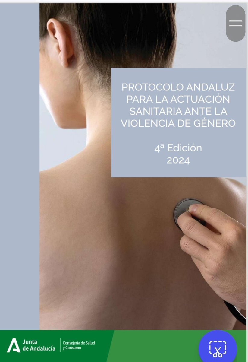 FlordeTorres_'s tweet photo. 📌Protocolo Andaluz para la actuacion Sanitaria ante la #VdeG 

Marco protocolario sanitario en Andalucia

Un honor haber participado desde sus inicios en 2012 en su redacción

📌Sus extensiones de Agresiones Sexuales/Urgencias tambien se han actualizado

https://t.co/RCpErouD00 https://t.co/gfxIf2FmT1