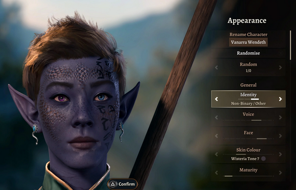Reminder that Baldur's Gate 3 has a non-binary option right from the jump in the character creator menu, when you all had a shitfit over pronoun in Starfield.

So fuck off with the "it's not forced" spiel. The only reason you don't complain here, is because BG3 was too successful
