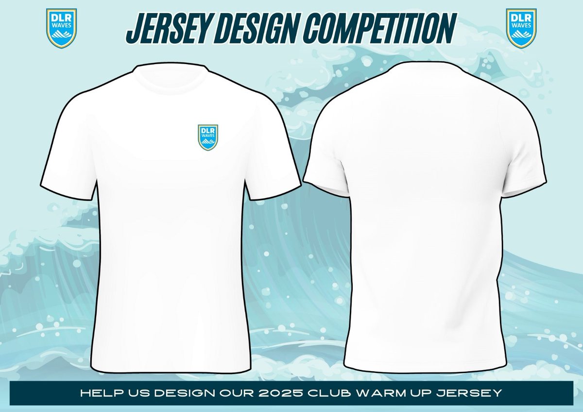 DLRWaves's tweet photo. The deadline for our Jersey Design Competition is next Friday, read all about how you can enter and what you can win.

https://t.co/DlMqIax4QO

#DLRWaves https://t.co/tRE4pqIGkV