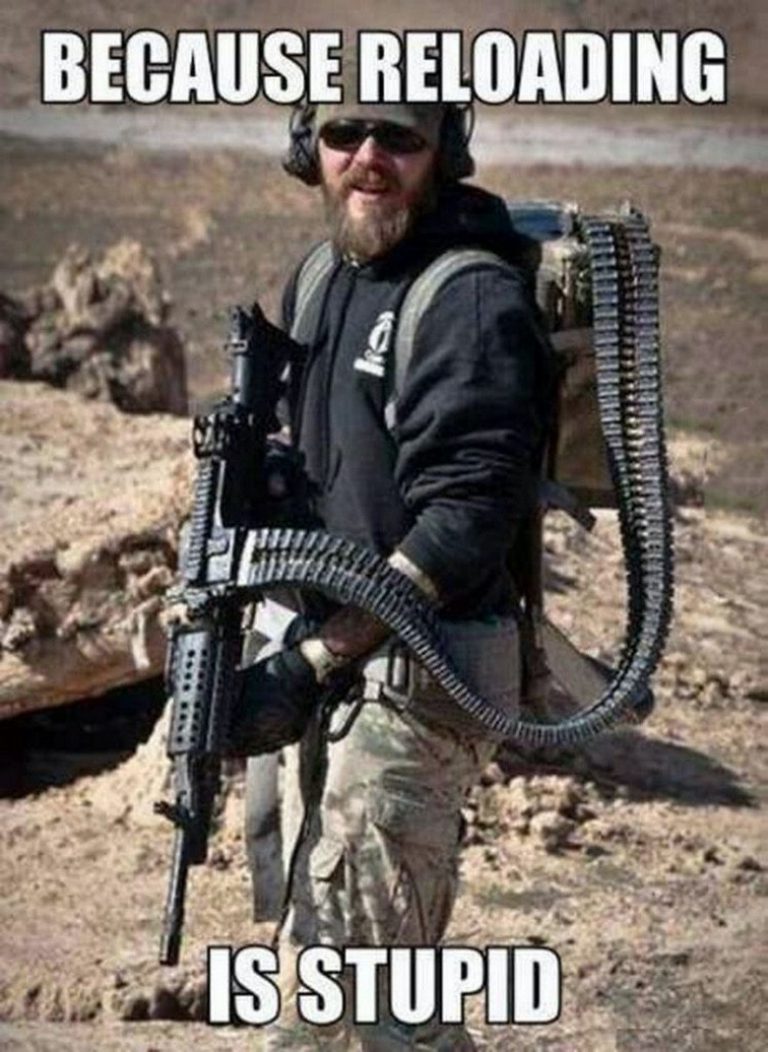 5semk's tweet photo. @GunloverClub1 m249 with 800 round backpack https://t.co/e1Kqe0r0Hp