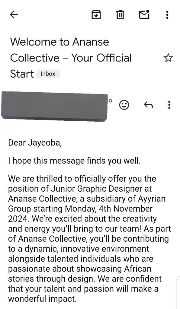 _iamdewale's tweet photo. After countless rejection emails, we did it!

Thank you @avstudiosng https://t.co/qMRtxuTnRK