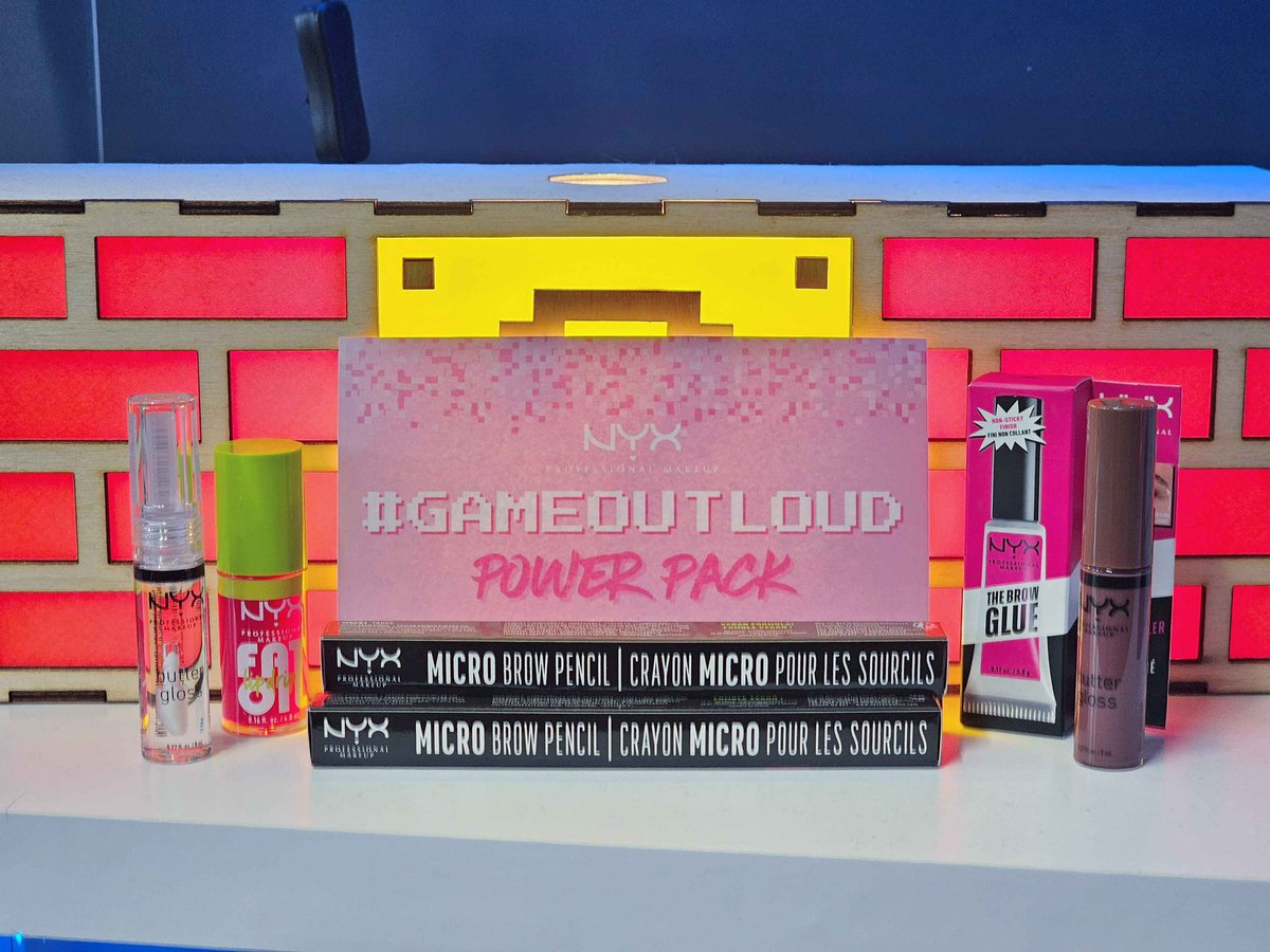 WatchGirlsPlay's tweet photo. #GameOutLoud with @NYXCosmetics!
This pack is adding the power of easy beauty for the whole team 👄 https://t.co/UN8aEJqz61