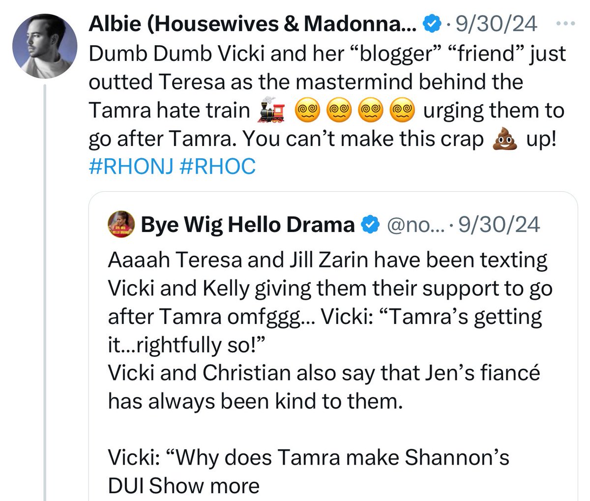 _MANDONNA_'s tweet photo. Happy Sunday! Someone is pressed that I was at #Twotscon 😂😂😂😂😂 and commenting on my posts before the block! 😆😆😆😆 Bye 👋🏻 Namaste! #RHONJ https://t.co/GcLWfjiYil