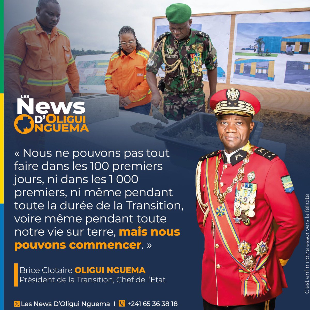 Les News D’Oligui Nguema tweet media
