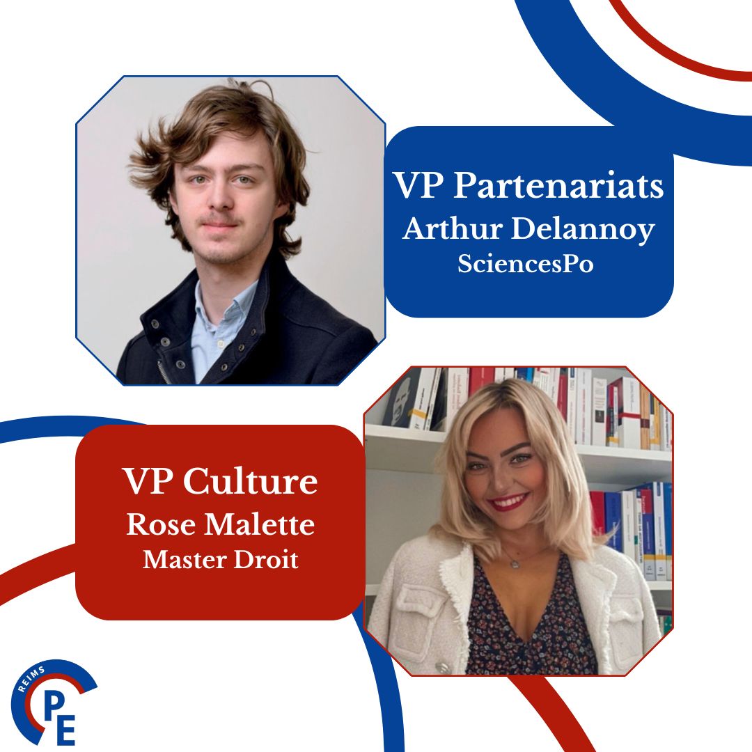 PEReims's tweet image. Présentation du nouveau bureau 2024-2025 du Parlement des étudiants de Reims ⬇️